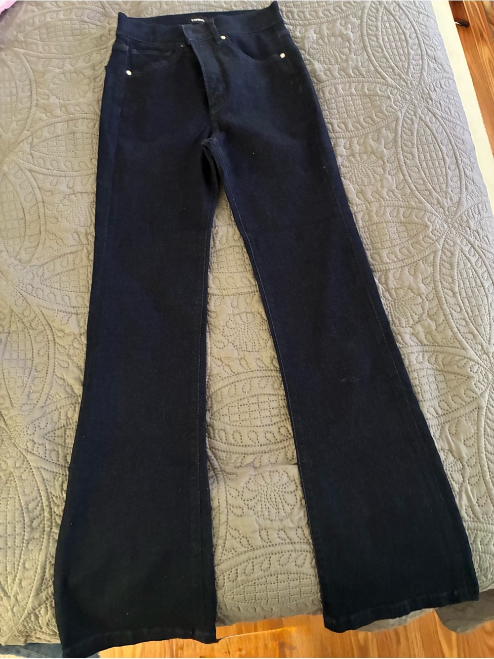 Express Women's Navy Bootcut Jeans
